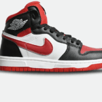 Ú©ÙØ´ Ú©ØªØ§Ù†ÛŒ Ø³Ø§Ù‚Ø¯Ø§Ø± Ø²Ù†Ø§Ù†Ù‡ Ùˆ Ù…Ø±Ø¯Ø§Ù†Ù‡ Ø³ÙÛŒØ¯ Ù…Ø´Ú©ÛŒ Ù‚Ø±Ù…Ø² Ù†Ø§ÛŒÚ© NIKE jordan 1 Ù…Ø¯Ù„ 8145